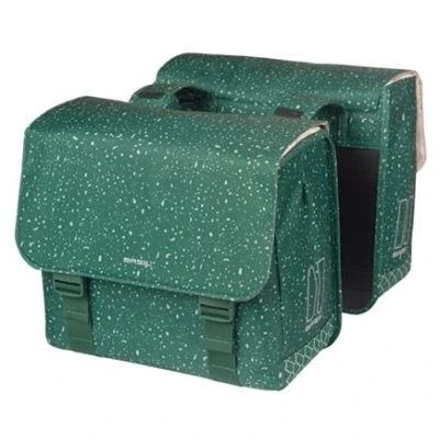 Afbeelding van Basil Flair dubbele fietstas, 35L, groen