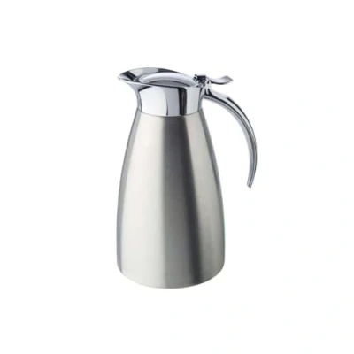Afbeelding van APS isoleerkan &quot;Advanced&quot;, koffiekan voor alle gangbare koffiemachines, Ø 10,5 cm, H: 18 dubbelwandig roestvrij staal, warme en koude dranken, vaatwasmachinebestendig, 5 kopjes/0,6 liter