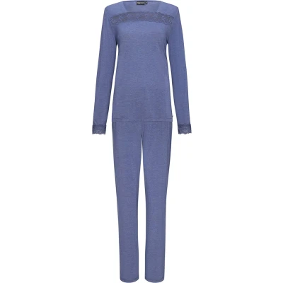 Afbeelding van Dames pyjama Mandy van Pastunette Blauw Maat 38