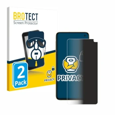Afbeelding van BROTECT privacy screenprotector voor Samsung Galaxy S10e Folie Beschermfolie Blauwlichtfilter (2 Stuks)