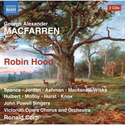 Afbeelding van Victorian Opera Chorus and Orchestra, Ronald Corp MacFarren: Robin Hood (2 CD)