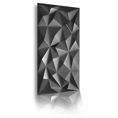Afbeelding van 3D panelen, polystyreen, plafondpanelen, wandpanelen, piepschuim decors, plafonds, wandbekleding, 3 mm dik 100 cm x 50 / m² 6 stuks