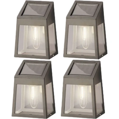 Afbeelding van Solar wandlamp Lumineo 4 stuks (LED, 5 lm)