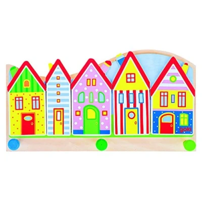 Afbeelding van Goki 60844 garderobe &quot;Kleine Stadt&quot;
