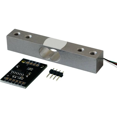 Afbeelding van Joy it SEN HX711 10 Weegcel Geschikt voor Arduino, Raspberry Pi® 1 stuk(s)