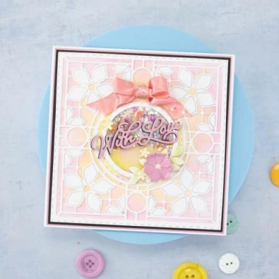 Afbeelding van Gemini CaC snijmal Simple Floral Fancy