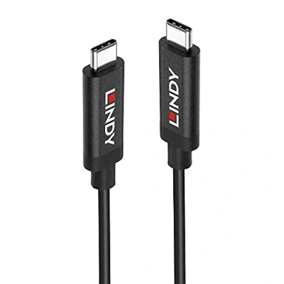 Afbeelding van LINDY USB kabel 3.2 Gen2 (USB 3.1 Gen2) C stekker, stekker 3.00 m Zwart 43348