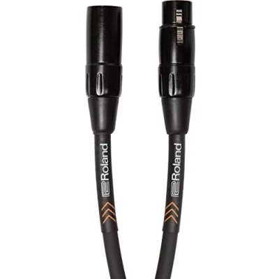 Afbeelding van Roland RMC B50 Black Series gebalanceerde microfoonkabel 15 m