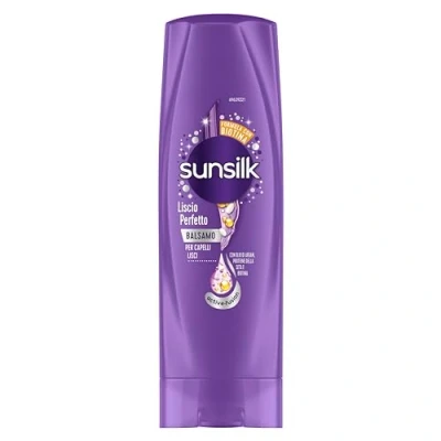 Afbeelding van Sunsilk, Perfecte, gladde balsem, conditioner voor langdurig glad en zijdeachtig haar, Active Fusion formule met arganolie, zijdeproteïne biotine zichtbaar gezond 200 ml