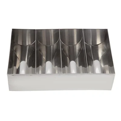 Afbeelding van Olympia RVS bestekbak 41,5(H) x 25,5(W) 10,5(D)cm