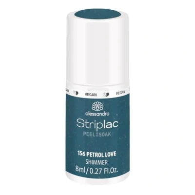 Afbeelding van Alessandro Striplac Peel or Soak 156 Petrol Love Gellak Beautytasting