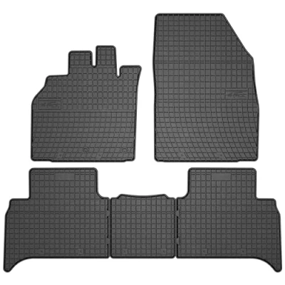 Afbeelding van M MOTOS auto Vloermatten van rubber voor Renault Scenic II 2003 2009 Verbeter uw reiscomfort met anti slip mat alle weersomstandigheden, bescherming tegen vuil