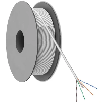 Afbeelding van 305 m Cat 6 U/UTP netwerkkabel per rol meter