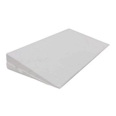 Afbeelding van Dibapur Wigkussen met aloë vera overtrek, matraskwig, matrasverhoging, hoge lagerwig voor bed, matraswig dubbele overtrek (B 80 x D 45 H 15 / 1 cm)