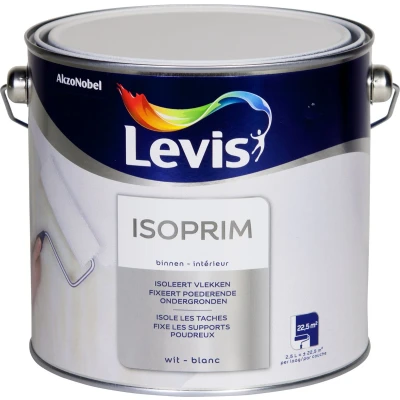 Afbeelding van Levis Isoprim Primer Isolerend 2,50l Wit
