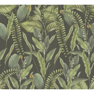 Afbeelding van AS Creation Drawn Into Nature 39413 1 / 394131 Zwart