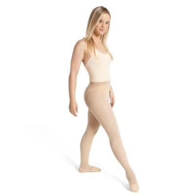 Afbeelding van Capezio dames ultra soft transition tight met zelfknit tailleband panty