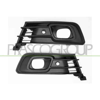 Afbeelding van PRASCO RN7022145 Bumper Grill met gat(en) voor mistlampen Links, rechts voertuigen dagrijverlichting RENAULT: Captur (J5_, H5_) 0.9 TCe 90