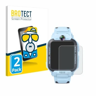 Afbeelding van BROTECT (2 Stuks) Antireflecterende Beschermfolie voor Imoo Watch Phone Z7 Anti Glare Screen Protector, Mat, Ontspiegelend