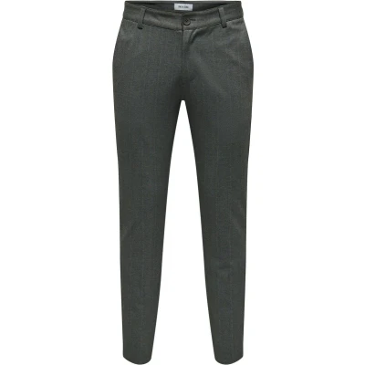 Afbeelding van Only and Sons Onsmark Slim 02093 Herringbone Pant: