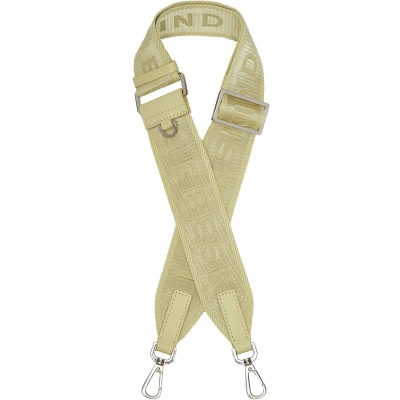 Afbeelding van Liebeskind Berlijn Dames 5cm Classic Webbing Small Accessoires Shoulder Straps, Light Mimosa, Mimosa