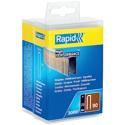 Afbeelding van Rapid Nr. 90 smalrugnieten 25 mm, 3.000 stuks 5000124