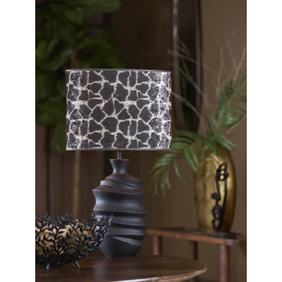 Afbeelding van Light&amp;living Lampvoet 21x14x41 cm SHARON mat zwart