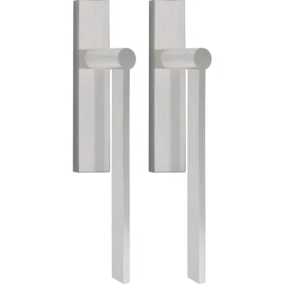 Afbeelding van Formani Hefschuifdeurbeslag Mathieu Bruls EDGY EG230PAY paarsgewijze set incl. cilindergat PC69 mat RVS