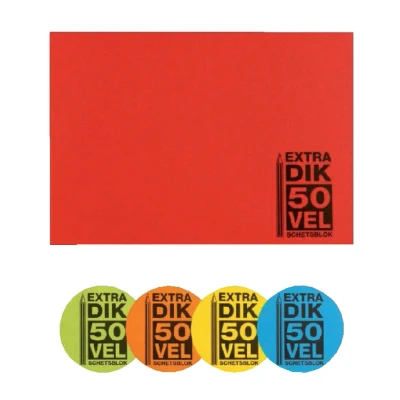 Afbeelding van Schetsboek Papyrus 210x297mm 120gr 50vel