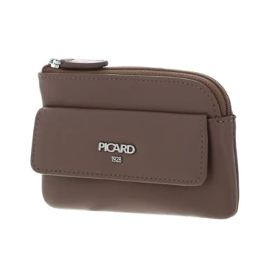 Afbeelding van PICARD Leren Sleutelgeval Bingo Key Case Chai Taupe