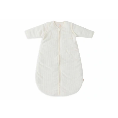 Afbeelding van Jollein Slaapzak Rond Met Afritsbare Mouw 90 cm. Rib Ivory