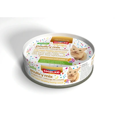 Afbeelding van Smolke Soft Paté Party Edition Kattenvoer Assorti 80 g