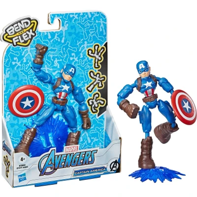 Afbeelding van Marvel Avengers Captain America Classic Bend and Flex