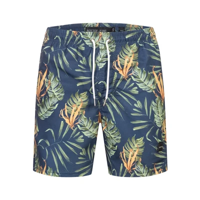 Afbeelding van Indicode Jeans Tonino Zwemshorts, Heren, Maat: Small, Black navy