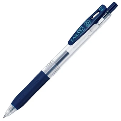 Afbeelding van 10 stuks Zebra Sarasa JJS15 0,4 mm Gel Ink Pen (Box Set) Blue Black