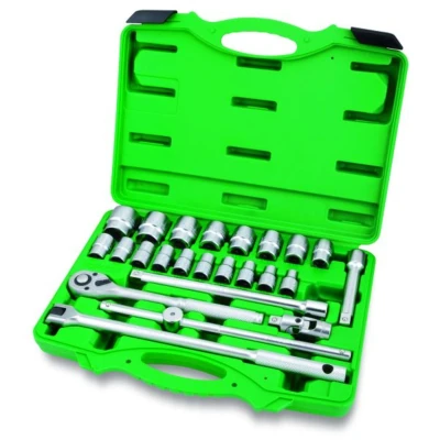 Afbeelding van Dopsleutelset TOPTUL 1/2 12 kant 24Stk(8 10 21 22 23 24 27 32mm)
