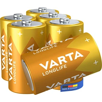 Afbeelding van VARTA Longlife Mono D Battery 4920 LR20 (6 Folie) 4008496572717
