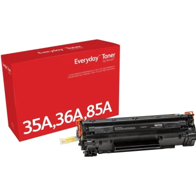 Afbeelding van Xerox Toner vervangt HP, Canon 35A, 36A, 85A, CB435A, CB436A, CE285A, CRG 125 Compatibel Zwart 2000 bladzijden Everyday™ 006R03708