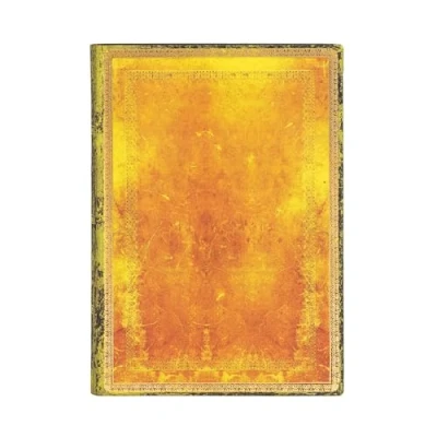 Afbeelding van Paperblanks Flexis Old Leather Ochre Midi Gelinieerd
