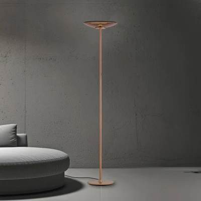 Afbeelding van Paul Neuhaus Bronze vloerlamp Pure Moon design 594 97