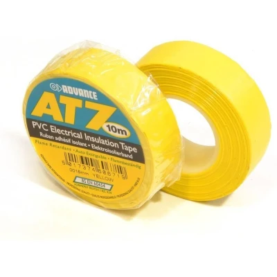 Afbeelding van Advance AT7 PVC tape 19mm 20m geel