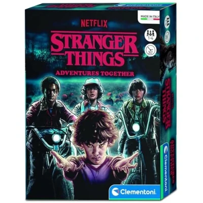 Afbeelding van Clementoni 16636 Bordspel, Stranger Things Adventures Together, 14 99 jaar,Multikleuren.