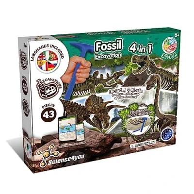 Afbeelding van Fossiel Excavation 4 in 1