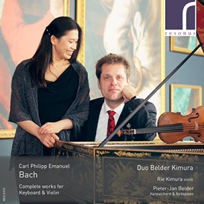 Afbeelding van Kimura, Rie &amp; Belder, Pieter Jan Complete Works For Keyboard Violin (2 CD)