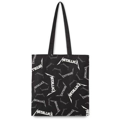 Afbeelding van Rocksax Metallica Fade To Black Tote bag Zwart