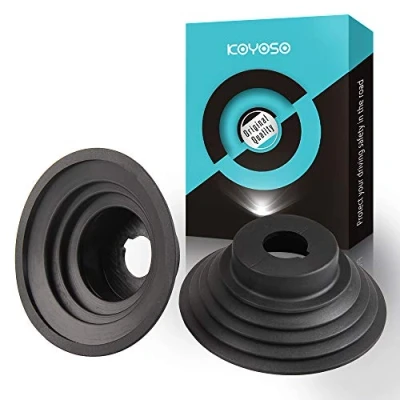 Afbeelding van KOYOSO Autokoplamp Stofkap, Universele Rubberen Stofkap voor LED Autokoplampen Set H1 H4 H7 H11