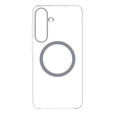 Afbeelding van Origineel Samsung Galaxy S25 Plus MagSafe Hoesje TPU (plastic) Backcover Transparant Telefoonhoesje