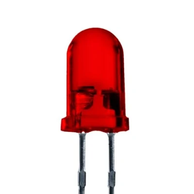 Afbeelding van Lumetheus LED 5mm kleur rood 3000 mcd 25 stuks licht emitterende diode extra heldere 2 3 V rode Pin LED&#039;s behuizing diffuus gekleurd