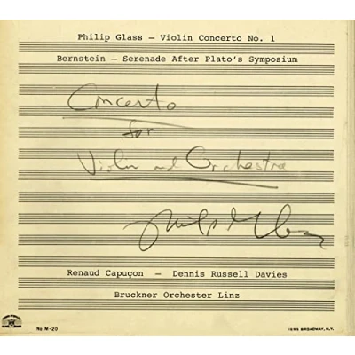 Afbeelding van Renaud Capuçon, Dennis Russell Davies &amp; Bruckner Orchester Linz Violin Concerto No.1 (CD)