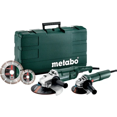 Afbeelding van Metabo COMBO SET WE 2200 230 + W 750 125 (685172510) inclusief koffer en 2 slijpschijven 685172510